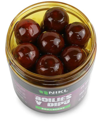 Nikl Boilies v dipu Krill Berry 250ml