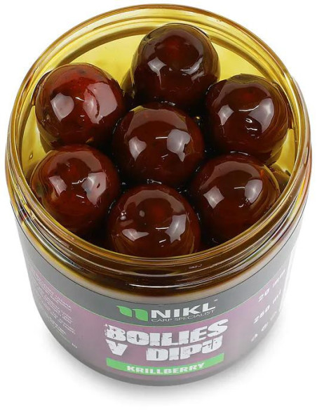 Nikl Boilies v dipu Krill Berry 250ml