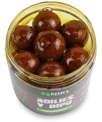 Nikl Boilies v dipu Strawberry 250ml