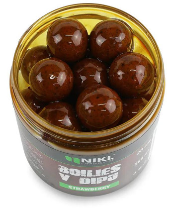 Nikl Boilies v dipu Strawberry 250ml