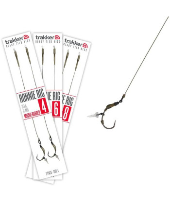 Trakker Hotové návazce Ronnie Rig (Barbed) 2ks