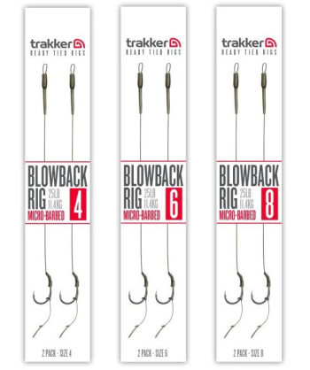 Trakker Hotové návazce Blowback Ready Rig (Barbed) 2ks