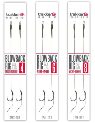 Trakker Hotové návazce Blowback Ready Rig (Barbed) 2ks