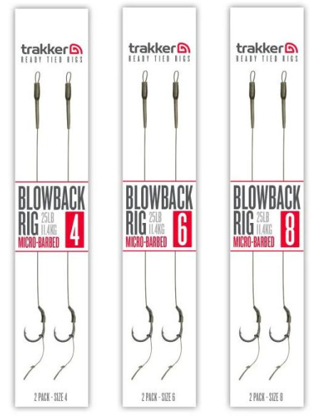 Trakker Hotové návazce Blowback Ready Rig (Barbed) 2ks