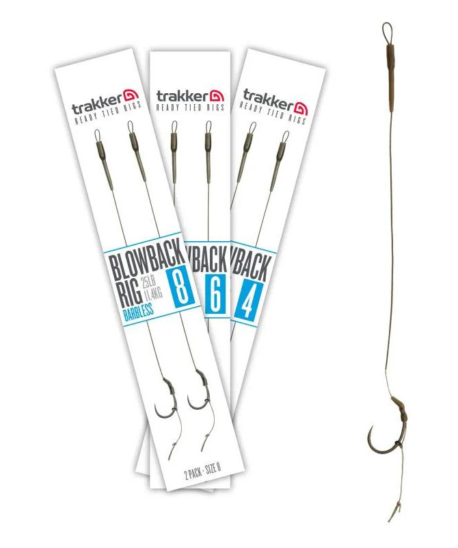 Trakker Hotové návazce Blowback Ready Rig (Barbless) 2ks