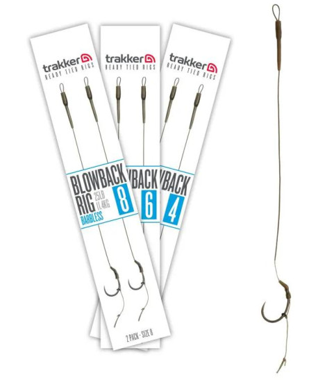 Trakker Hotové návazce Blowback Ready Rig (Barbless) 2ks