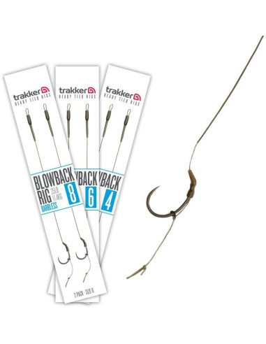 Trakker Hotové návazce Blowback Ready Rig (Barbless) 2ks