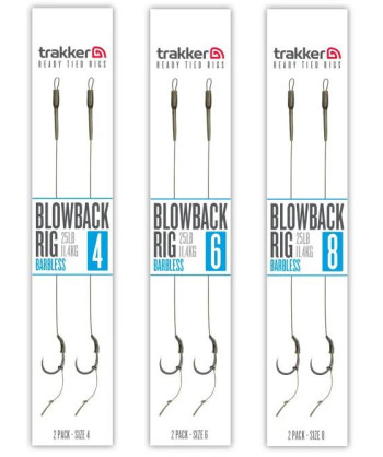 Trakker Hotové návazce Blowback Ready Rig (Barbless) 2ks