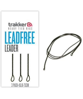 Trakker Hotové leadery Leadfree Leader (75cm) 3ks