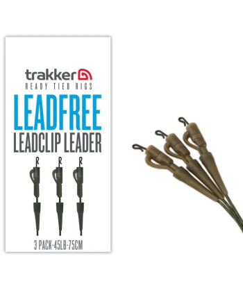 Trakker Hotové leadery Leadfree Leadclip Leader (75cm) 3ks