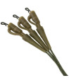 Trakker Hotové leadery Leadfree Leadclip Leader (75cm) 3ks
