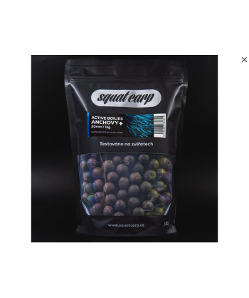 Squat Carp Active Boilies ANCHOVY+ 20 mm 5 kg
