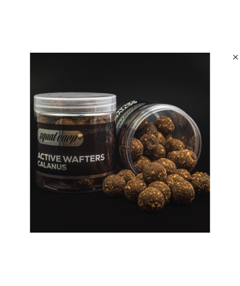 Squat Carp Active Calanus rozpustné neutrálně vyvážené boilies 20 mm