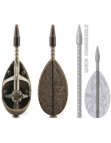 ZFISH Method Set FeedaX 50,60g + mold