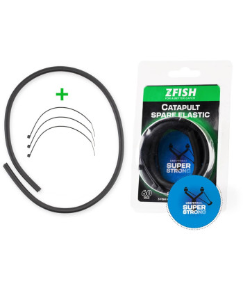 ZFISH Náhradní guma do praku 60cm