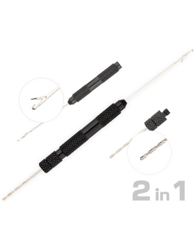 ZFISH Jehla a vrtáček Baiting tool 2v1