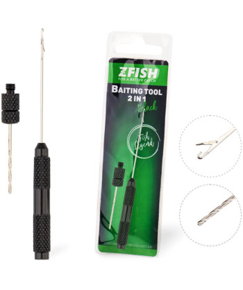 ZFISH Jehla a vrtáček Baiting tool 2v1