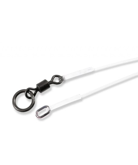 Carp´R´Us Návazec Superstiff Link - Oval Ring & Ring Swivel 2ks
