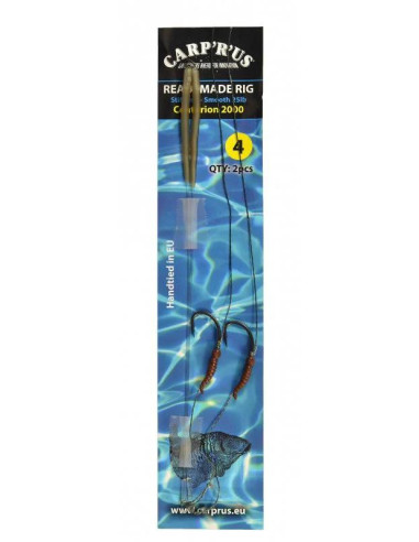 Carp´R´Us Návazec Ready Combi Rig Stiff Link - Centurion 2ks