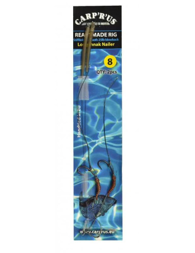 Carp´R´Us Návazec Ready Combi Rig Stiff Link - Longshank 2ks