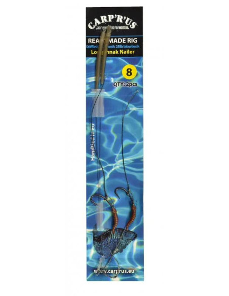 Carp´R´Us Návazec Ready Combi Rig Stiff Link - Longshank 2ks
