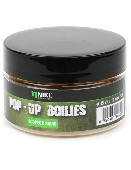 Nikl Plovoucí boilies Scopex & Squid