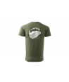 Carp´R´Us Tričko Mouthsnagger army zelené