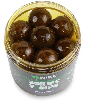 Nikl Boilies v dipu Giga Squid 250ml