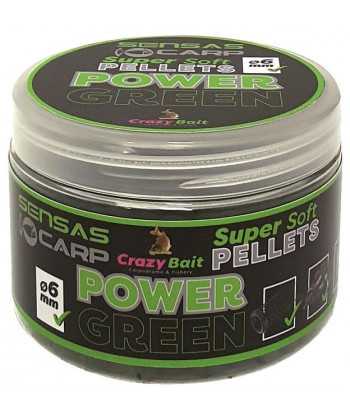 Pelety Super Soft Green (česnek) 60g