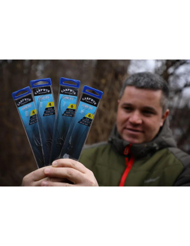 Carp´R´Us Hotový návazec Combi Rig Stifflink 16,5cm - Predator 2ks