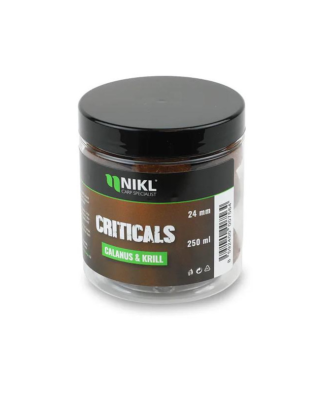 Nikl Criticals boilie Calanus & Krill 250ml
