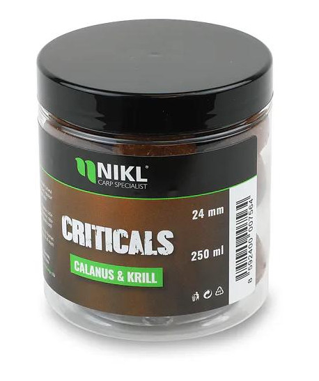 Nikl Criticals boilie Calanus & Krill 250ml