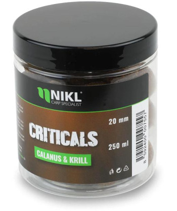 Nikl Criticals boilie Calanus & Krill 250ml