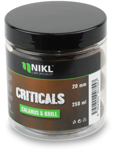Nikl Criticals boilie Calanus & Krill 250ml