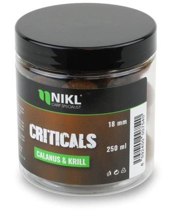Nikl Criticals boilie Calanus & Krill 250ml