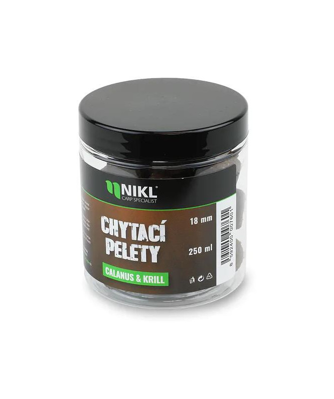 Nikl Chytací pelety Calanus & Krill 250ml