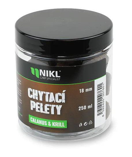 Nikl Chytací pelety Calanus & Krill 250ml
