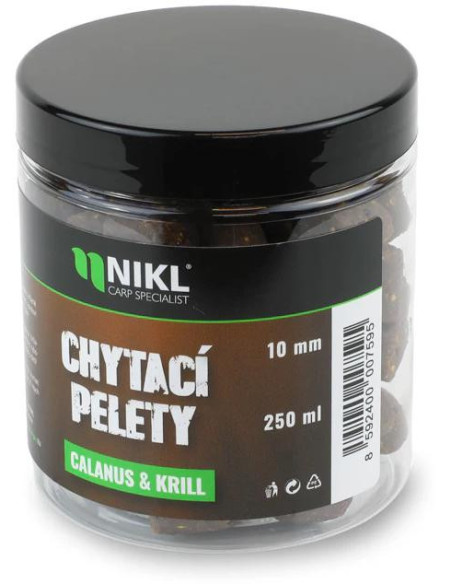 Nikl Chytací pelety Calanus & Krill 250ml