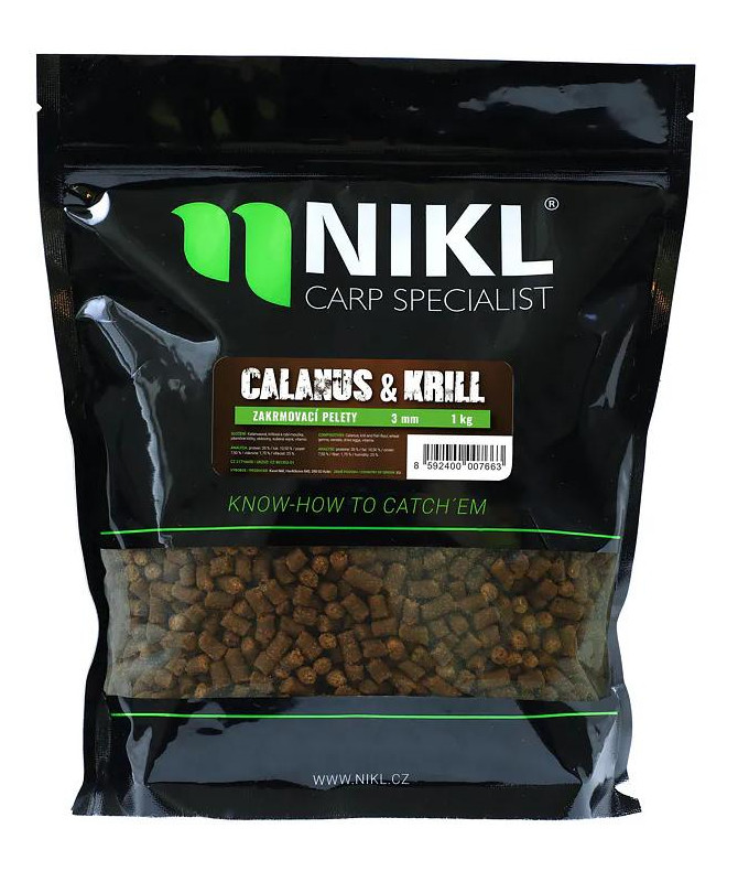 Nikl Pelety Calanus & Krill 1kg