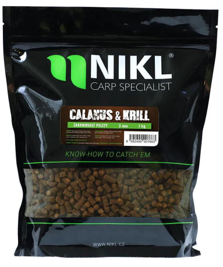 Nikl Pelety Calanus & Krill 1kg