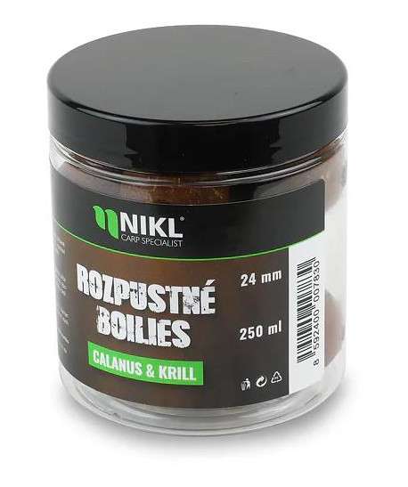 Nikl Rozpustné boilies Calanus & Krill 250ml