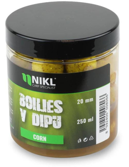 Nikl Boilies v dipu Corn 250ml