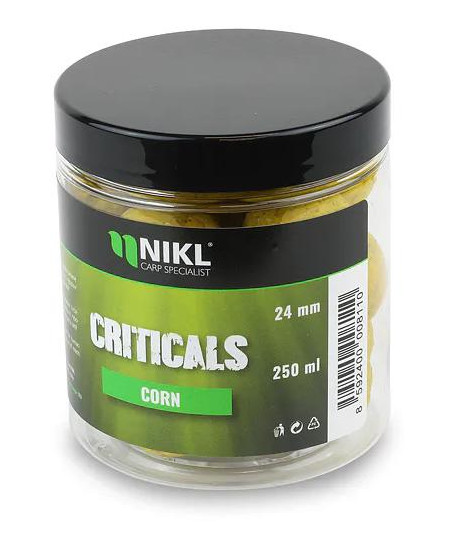 Nikl Criticals boilie Corn 250ml