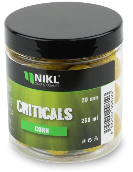 Nikl Criticals boilie Corn 250ml