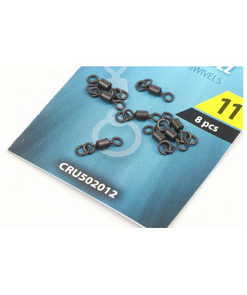 Carp´R´Us Obratlíky s kroužkem Swivel Ring 11, 8ks