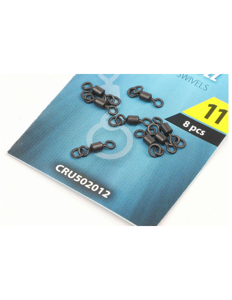 Carp´R´Us Obratlíky s kroužkem Swivel Ring 11, 8ks