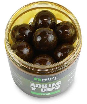 Nikl Boilies v dipu Crab 250ml