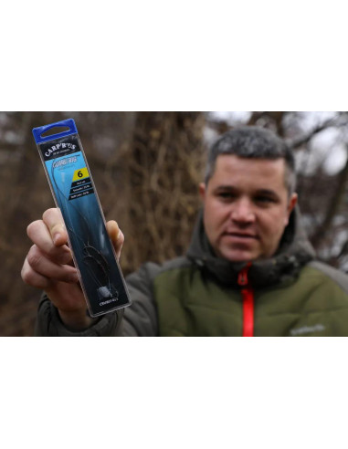 Carp´R´Us Hotový návazec Combi Rig Stifflink 9,5cm - Predator 2ks