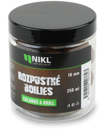Nikl Rozpustné boilies Calanus & Krill 250ml