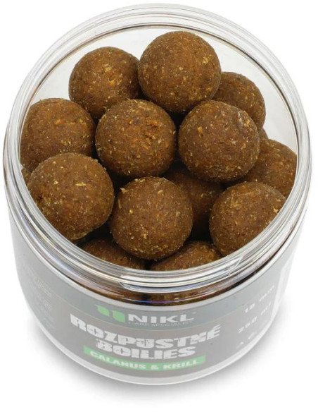 Nikl Rozpustné boilies Calanus & Krill 250ml